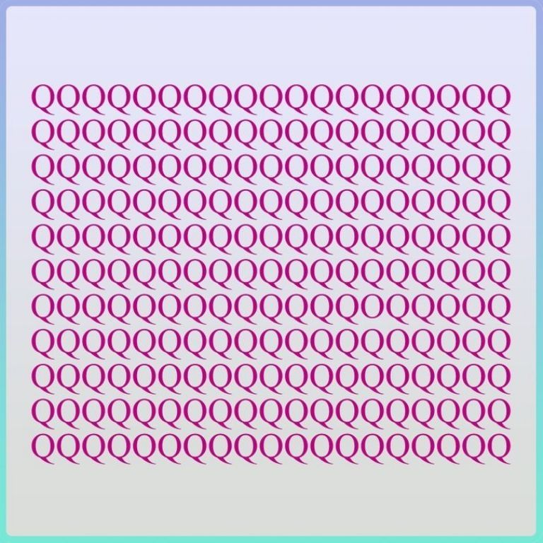 Teka-teki IQ yang menantang: hanya mereka yang beruntung yang akan menemukan huruf 'O' yang tersembunyi