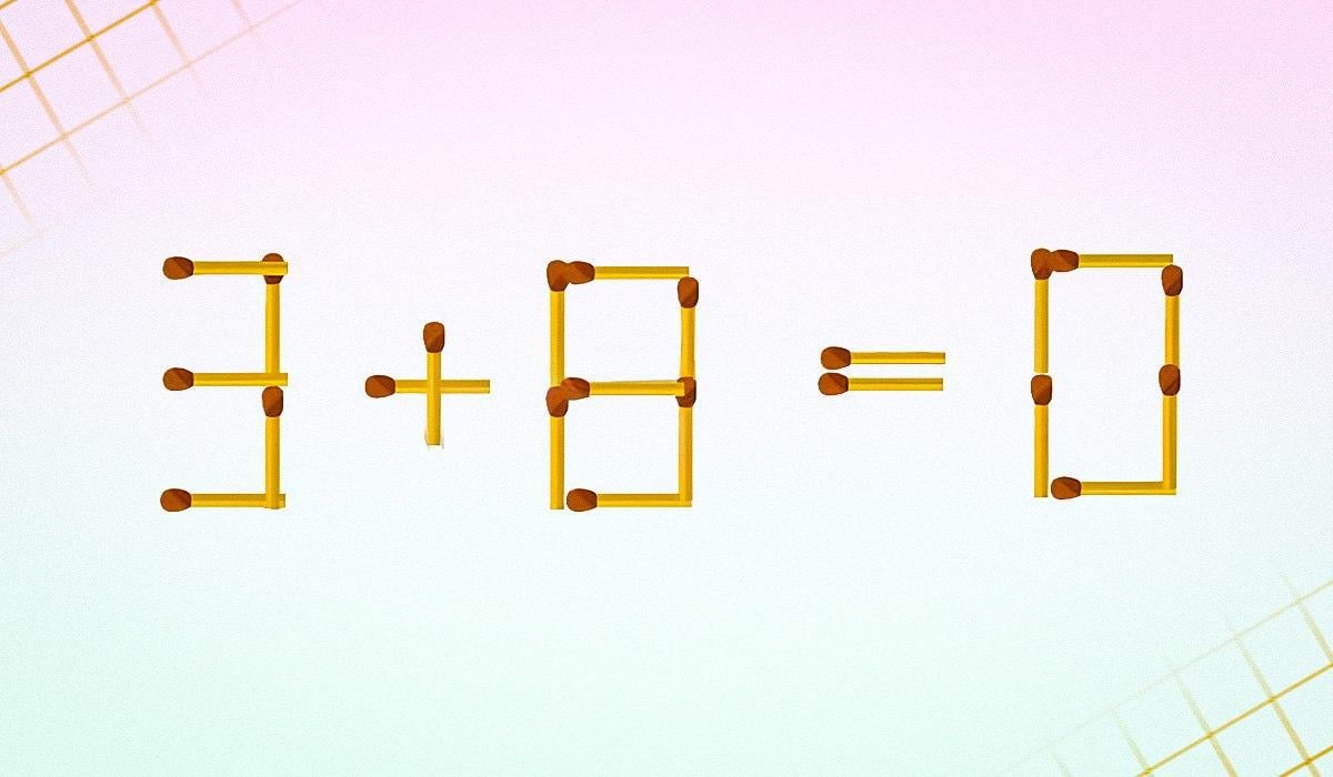 Anda harus menghilangkan 2 kecocokan agar kesetaraan menjadi benar: tes IQ