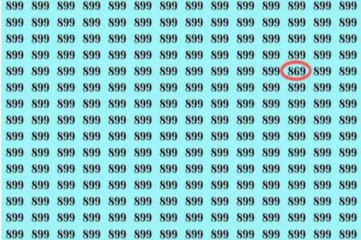 Satu angka berbeda dengan angka lainnya