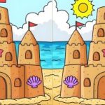 Tes IQ: temukan 3 perbedaan gambar istana pasir dalam 17